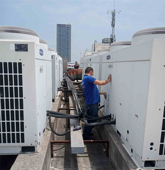 周口市中央空调制热和不制冷系统维修方法